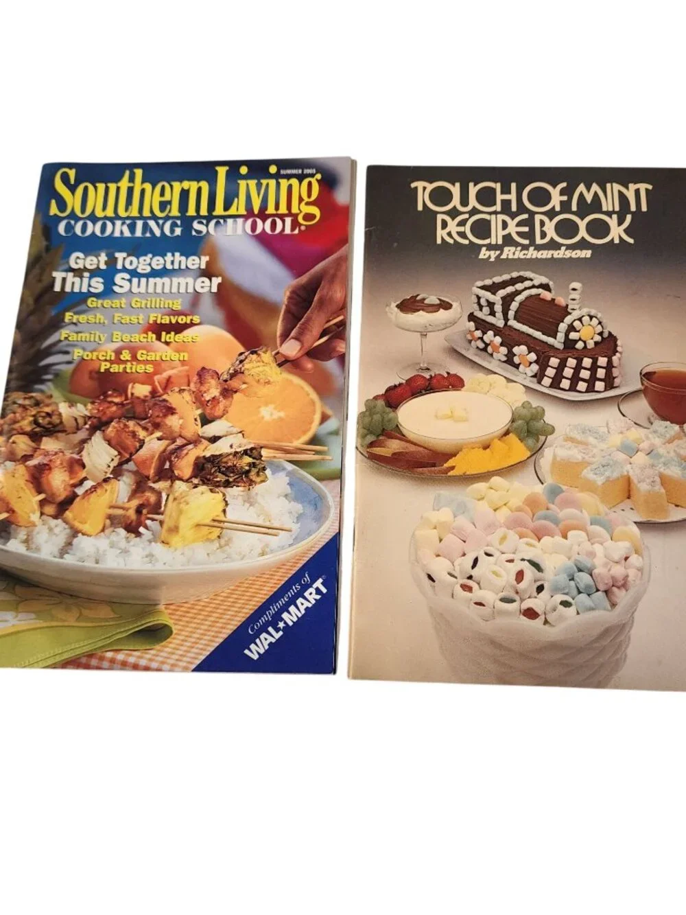 Vintage assortment Cookbooks Muffins Mint Southern Living Equal